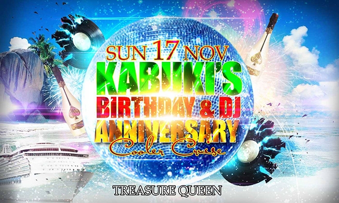 Kabuki's DJ Anniversary and Birthday Cruise