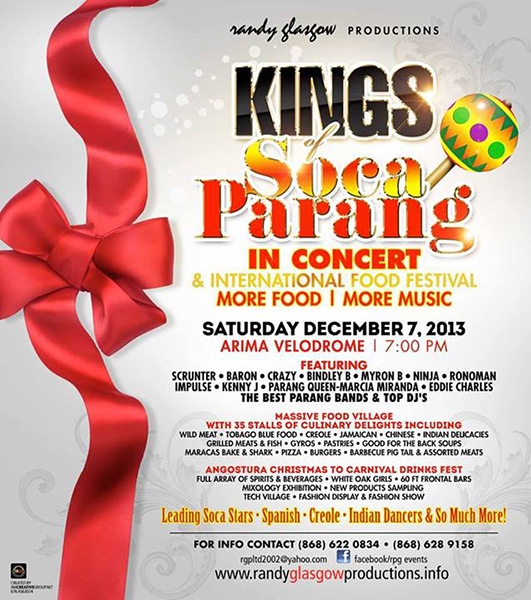 Kings of Soca Parang in Concert & International Food Festival