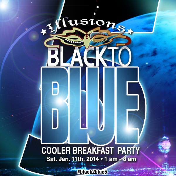 Illusions Black To Blue: The Cooler Breakfast Party