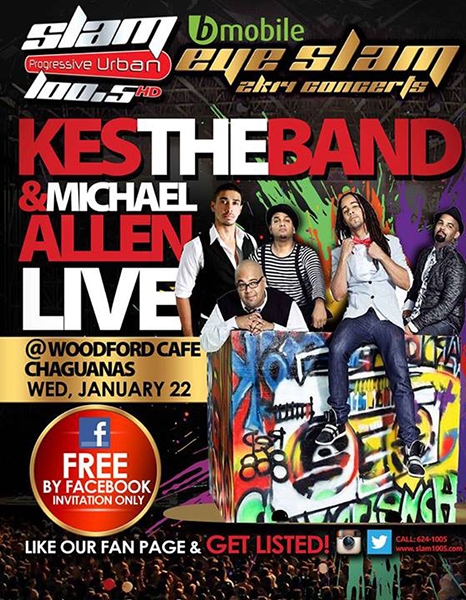 Eye Slam Concert Series 2014: Kes The Band & Michael Allen Live