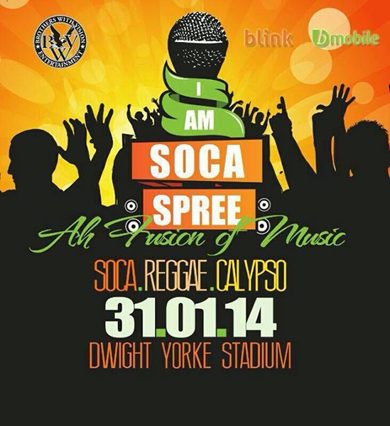 I Am Soca Spree: Ah Fusion Of Music