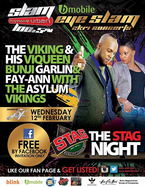 Eye Slam Concert Series 2014: The Stag Night