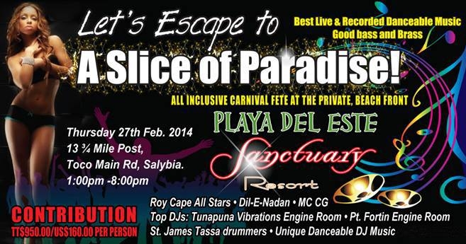 Escape to Playa Del Este Sanctuary All Inclusive Fete 2014