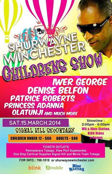 Shurwayne Winchester Childrens Show